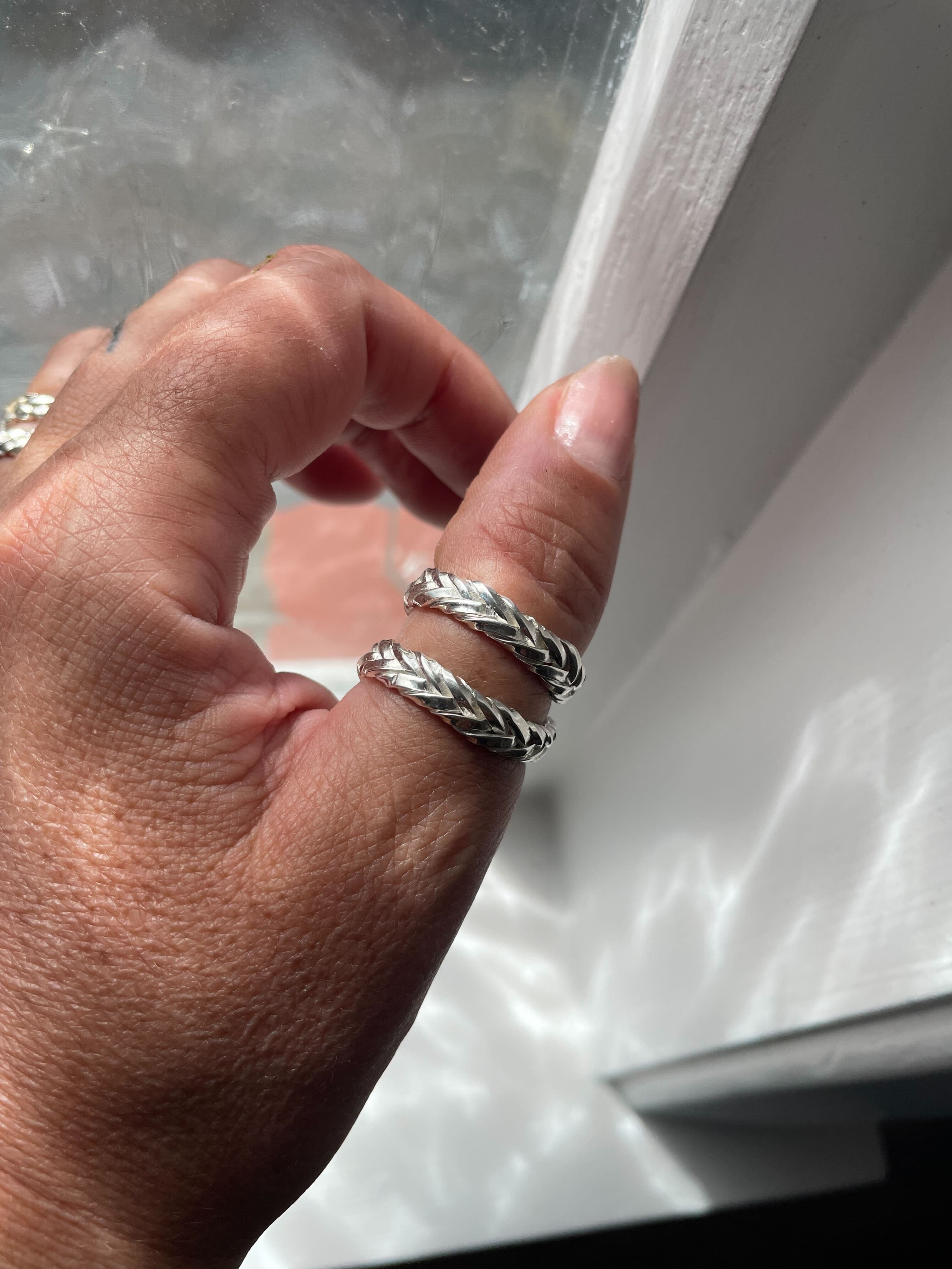 Raranga Wrap Ring